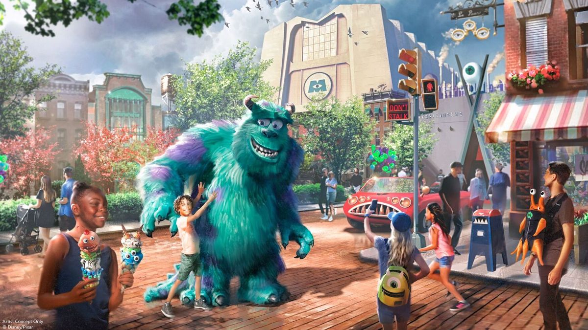 USA Disney Florida Monstropolis Monster AG Foto Disney Pixar