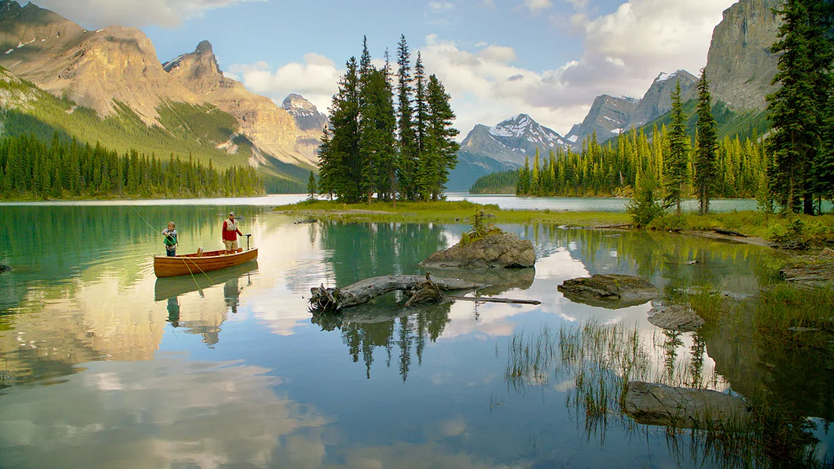 Kanada Alberta Maligne Lake Japser Nationalpark Foto Travel Alberta Sean Thonson Kanada Alberta Maligne Lake Japser Nationalpark Foto Travel Alberta Sean Thonson