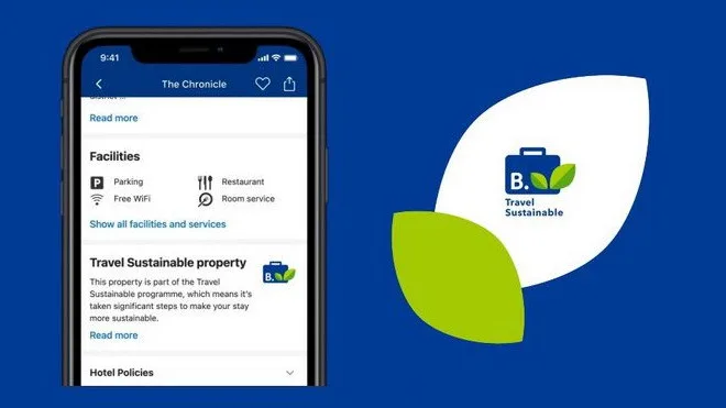 b13a64812a6f-Booking-Travel-Sustainable-Badge-featured Nachhaltigkeitsprogramm Travel Sustainable Booking