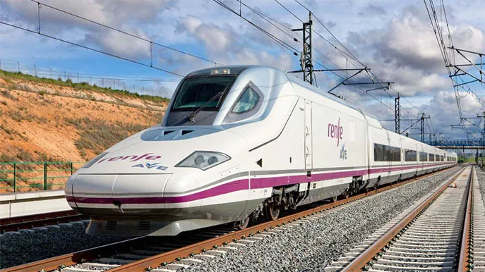 Renfe Hochgeschwindigkeitszug Ave Hochgeschwindigkeitszug Ave