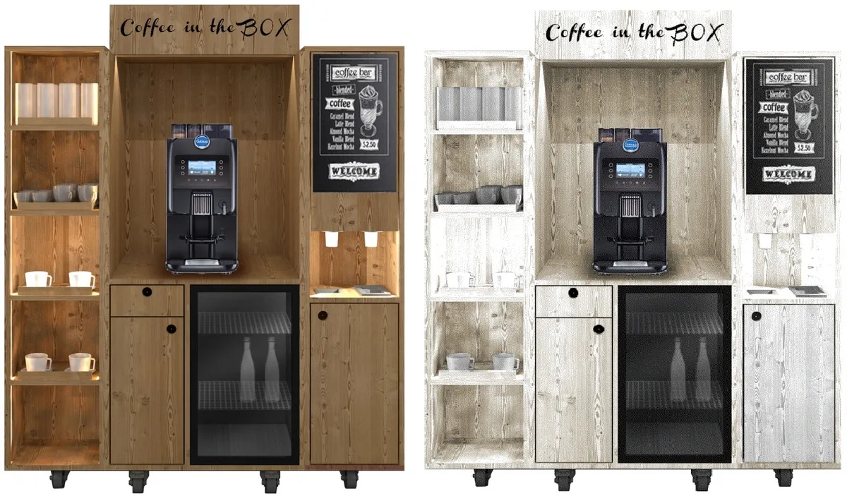 Front_braun und hell Coffee in the BOX