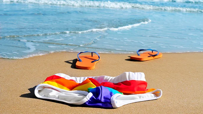 strand symbol short flipflops iStock nito100 strand symbol short flipflops iStock nito100