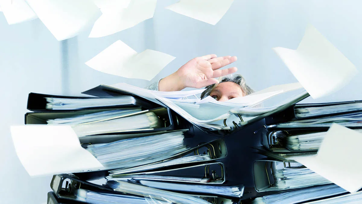 Homeoffice Chaos iStock fermate-1182104391 Homeoffice