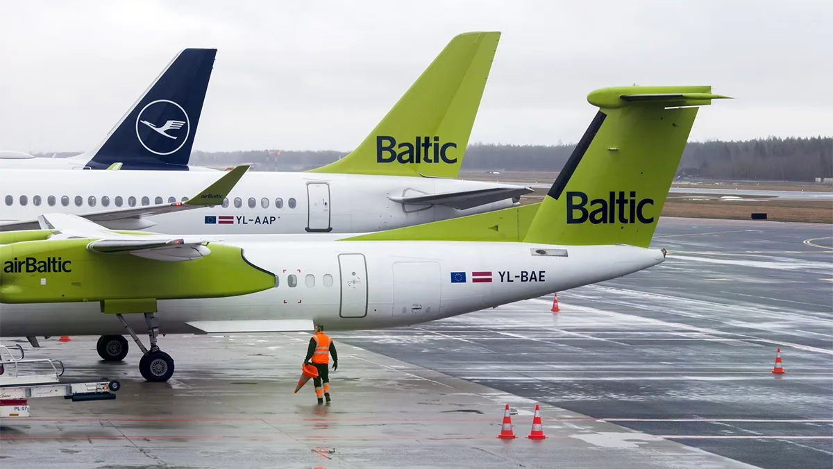 Estland Tallinn Airport Air Baltic Lufthansa Foto iStock AnryMos Estland Tallinn Airport Air Baltic Lufthansa Foto iStock AnryMos