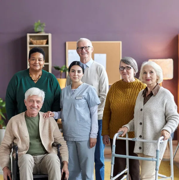 Gruppe, Stakeholder, Pflegeheim, Senioren