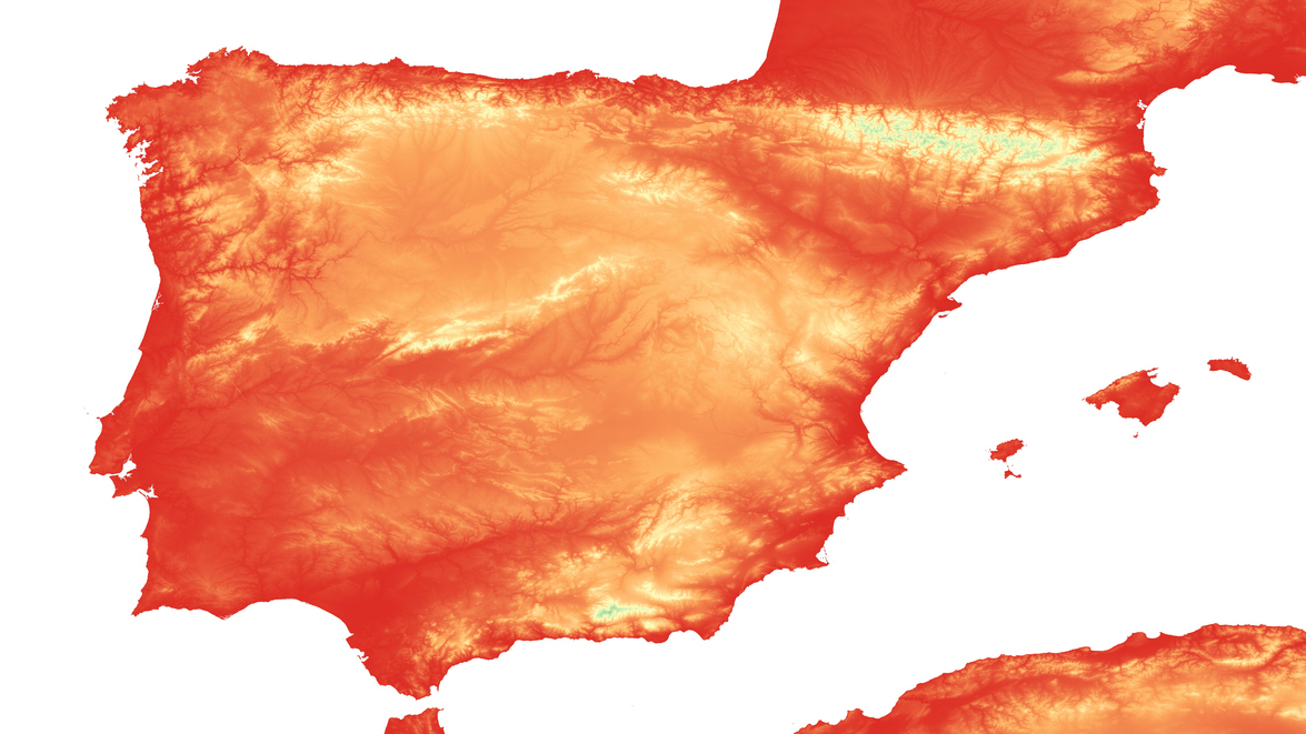 Spanien Karte