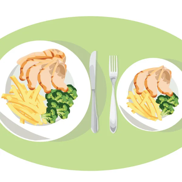 Essen Portion Menü Catering