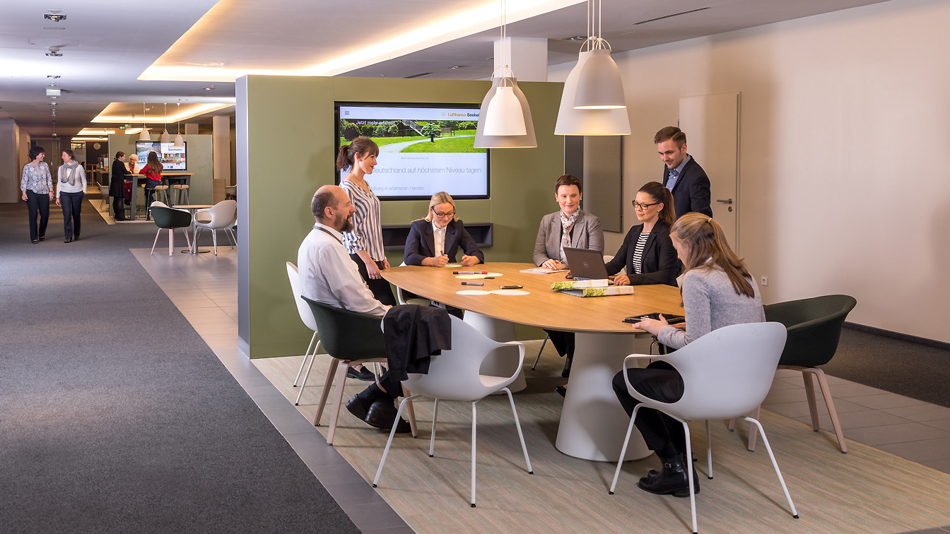 Lufthansa Seeheim mit neuen Open Areas