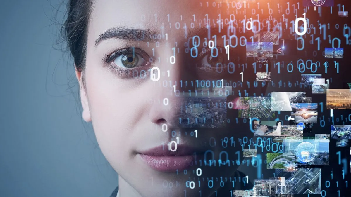 AI (Artificial Intelligence) concept. Deep learning. Visual contents. AI (Artificial Intelligence) concept. Deep learning. Visual contents.