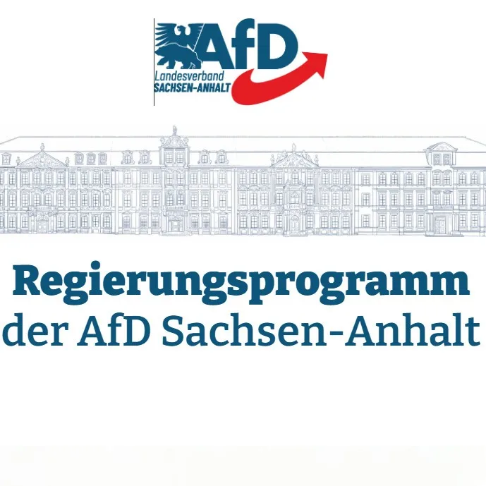 AfD Regierungsprogramm Sachsen-Anhalt