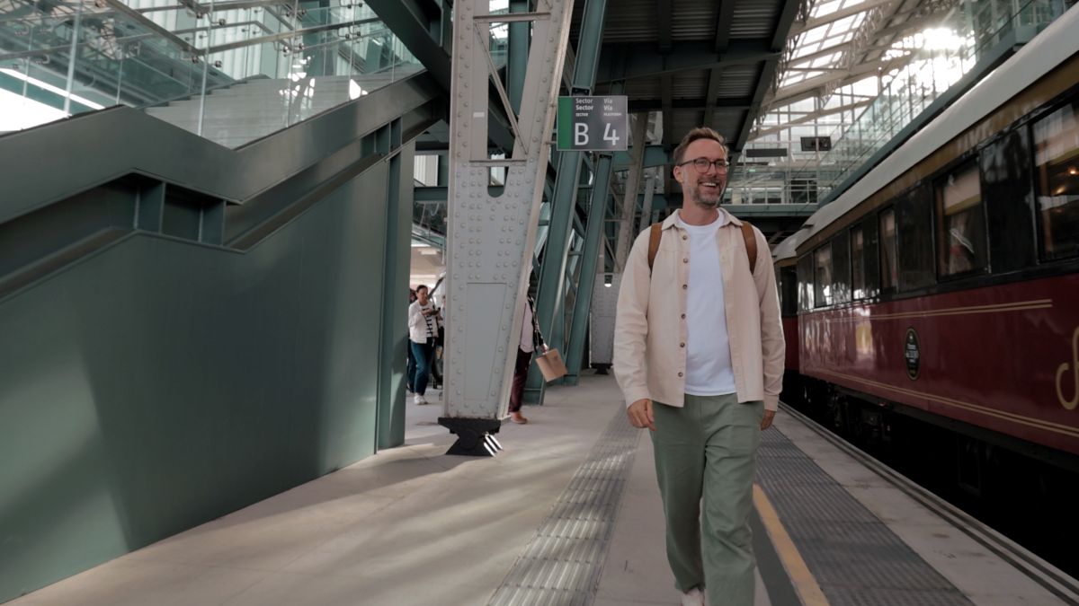 Lernidee Zugreisen Video Bahnsteig