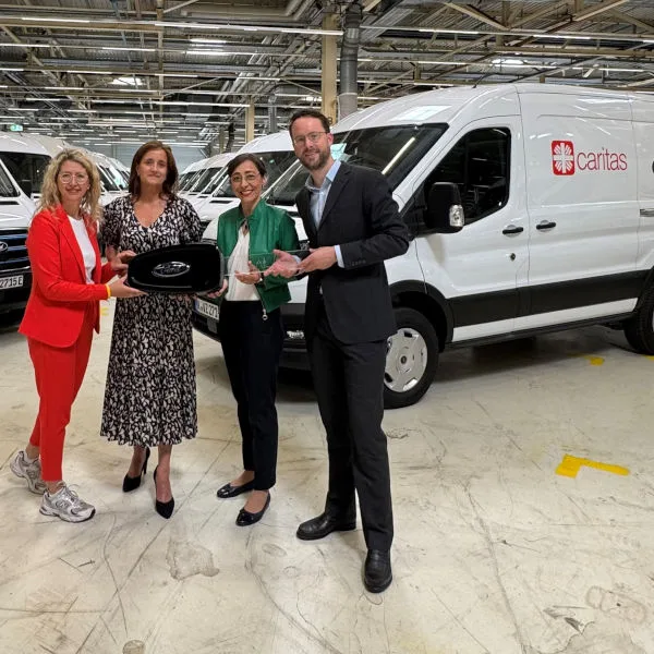 Ford Transit Caritas Spende