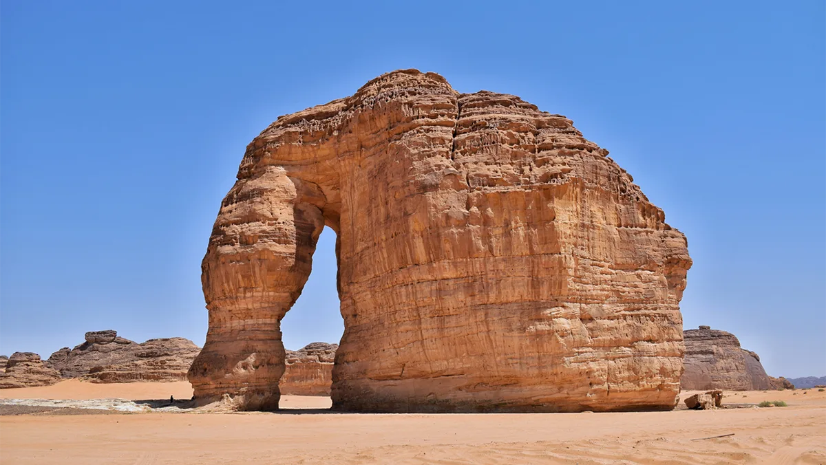 Saudi-Arabien Al-Ula Elefantenfelsen iStock Haidan Abdan Syakuro-1315885665 Al-Ula Elefantenfelsen