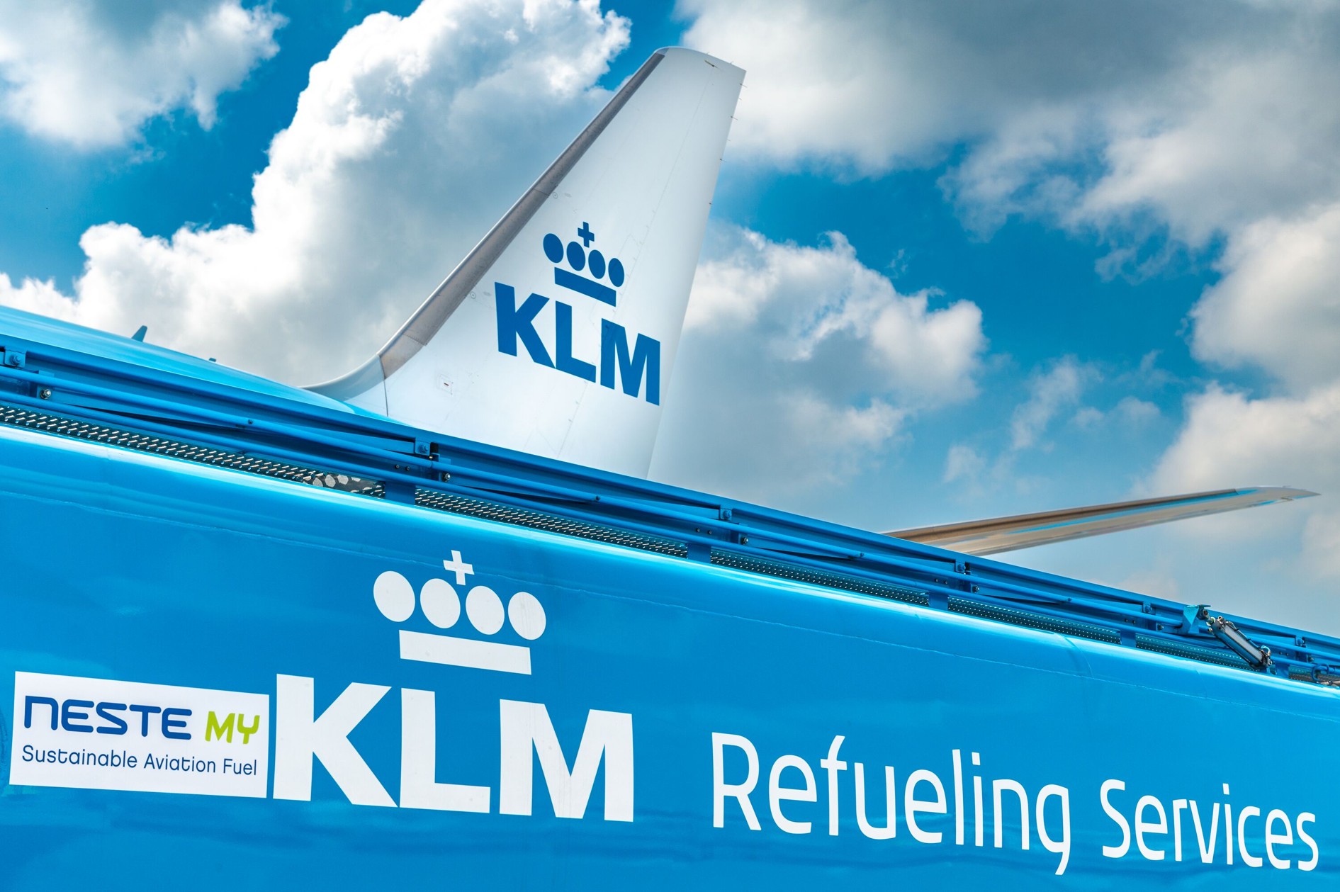 Bis zum Jahr 2030 will KLM eine SAF-Beimischquote von mindestens 10 Prozent erreicht haben