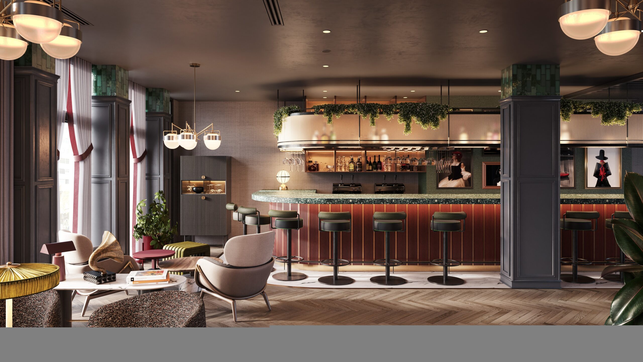 Radisson RED Berlin Kudamm Render Bar