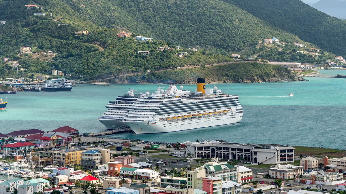British Virgin Islands Tortola Kreuzfahrtschiffe Foto Vale_t British Virgin Islands Tortola Kreuzfahrtschiffe