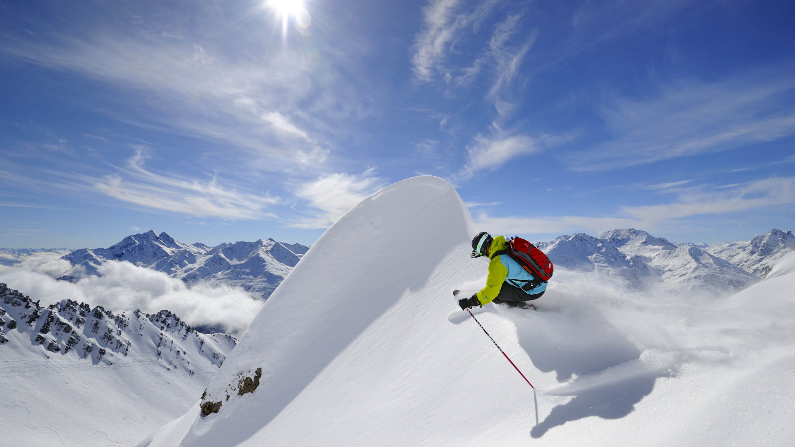 Auf der Suche nach der perfekten Freeride-Spur Foto TVB St Anton am Arlberg
