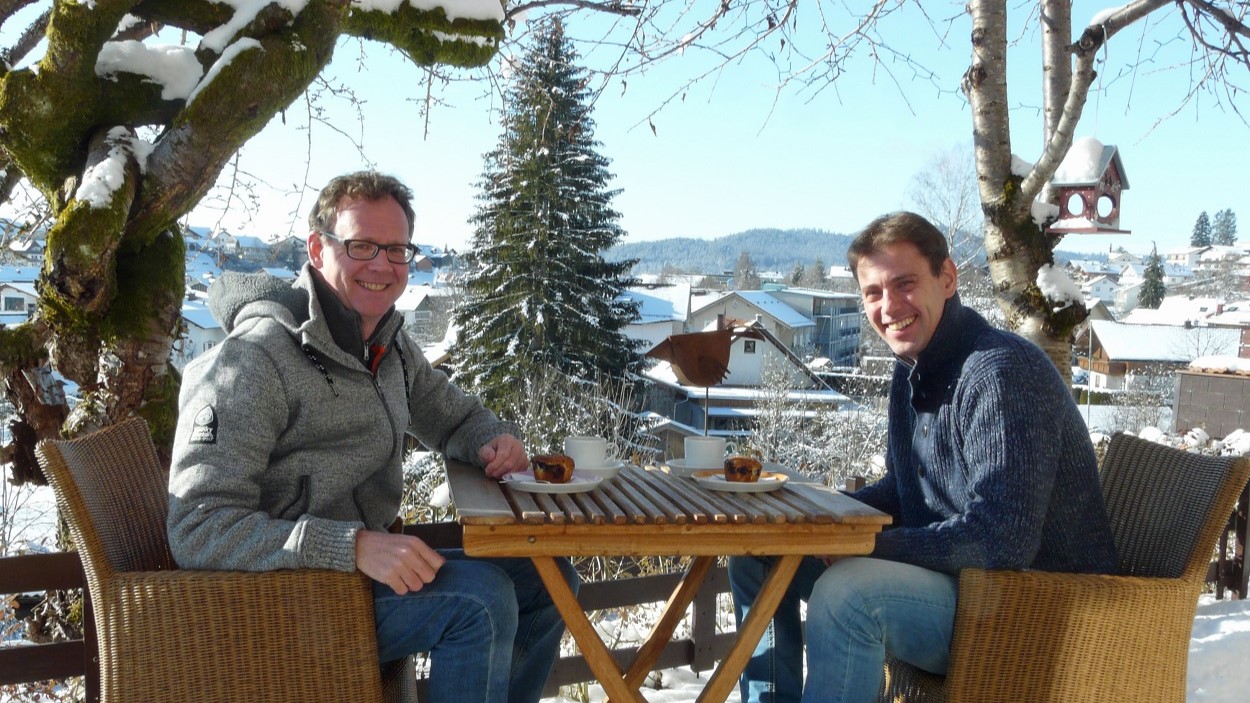 Landhaus Meine Auszeit Bodenmais Gastgeber Joost Lafeber und Kim de Vries