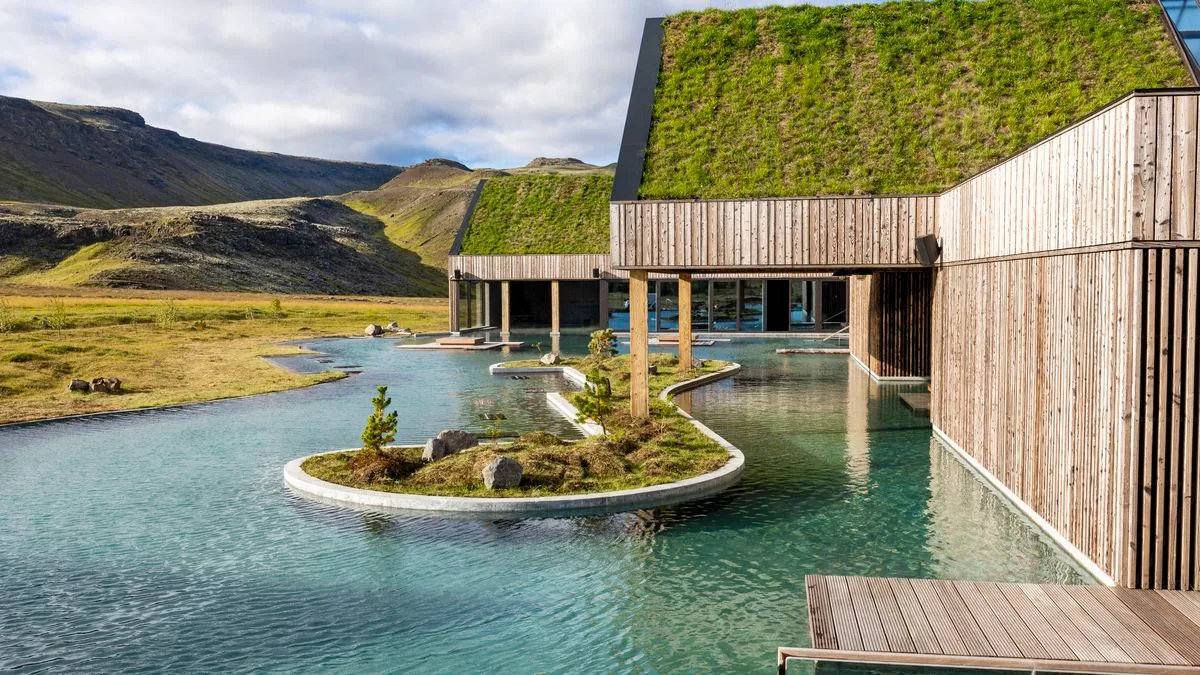 Reykjaböö Hot Springs Lagoon Foto Reykjaböö Hot Springs Reykjaböö Hot Springs Lagoon Foto Reykjaböö Hot Springs