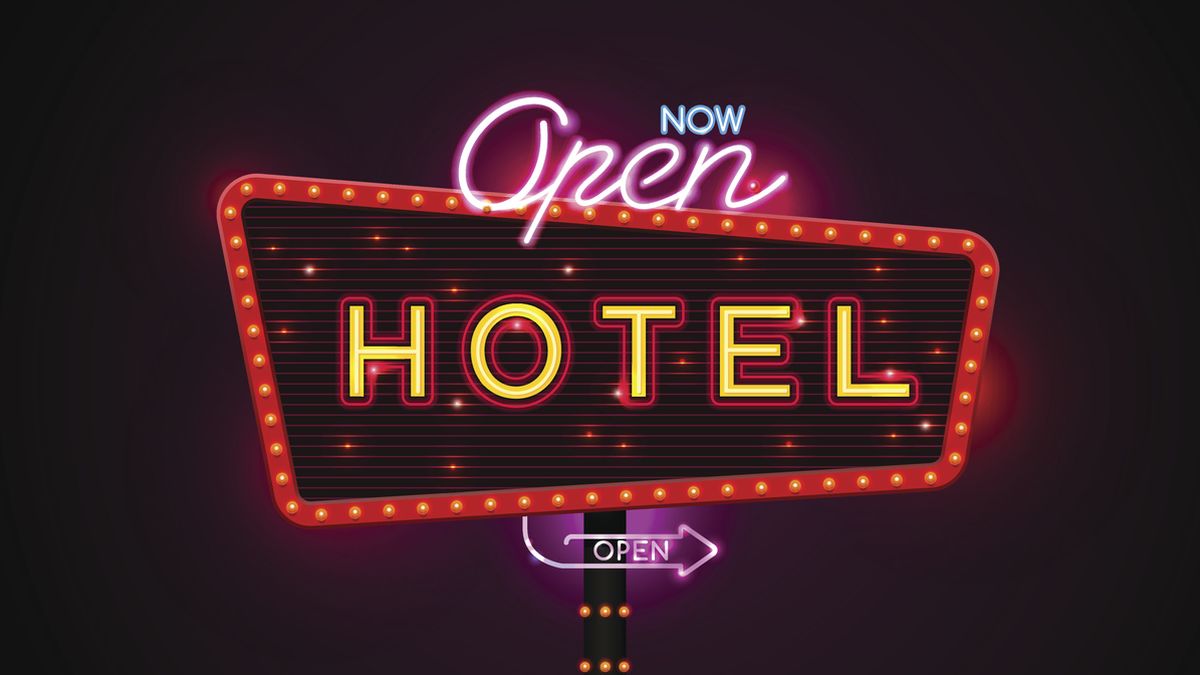 Hotelschild Hotel Schild Foto iStock Gorrilar_Vector
