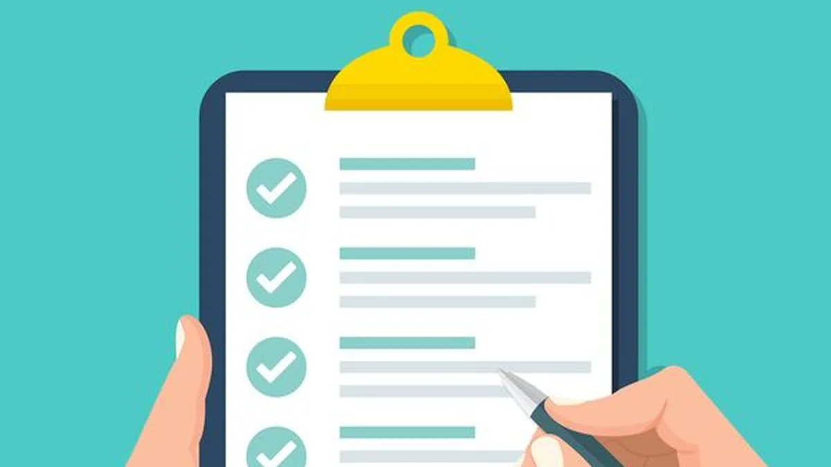 Checkliste 16-9 Foto iStock goodvector Checkliste 16-9 Foto iStock goodvector