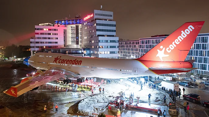 Corendon_Flughafenhotel Amsterdam_Boeing 747_Foto Corendon Corendon_Flughafenhotel Amsterdam_Boeing 747_Foto Corendon
