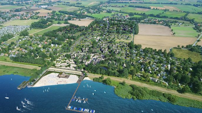Novasol Dümmer See Luftaufnahme Foto Novasol