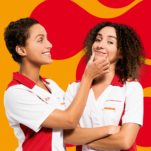 Kursana Personal Motiv der Employer Branding Kampagne