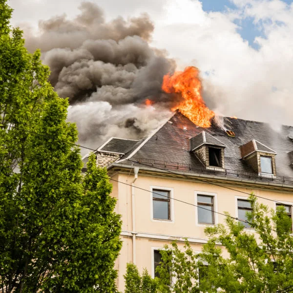 Feuer Pflegeheim Brand Rauch