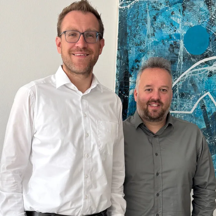 Oliver Begall (l.) Jens Bracht Rehsearch