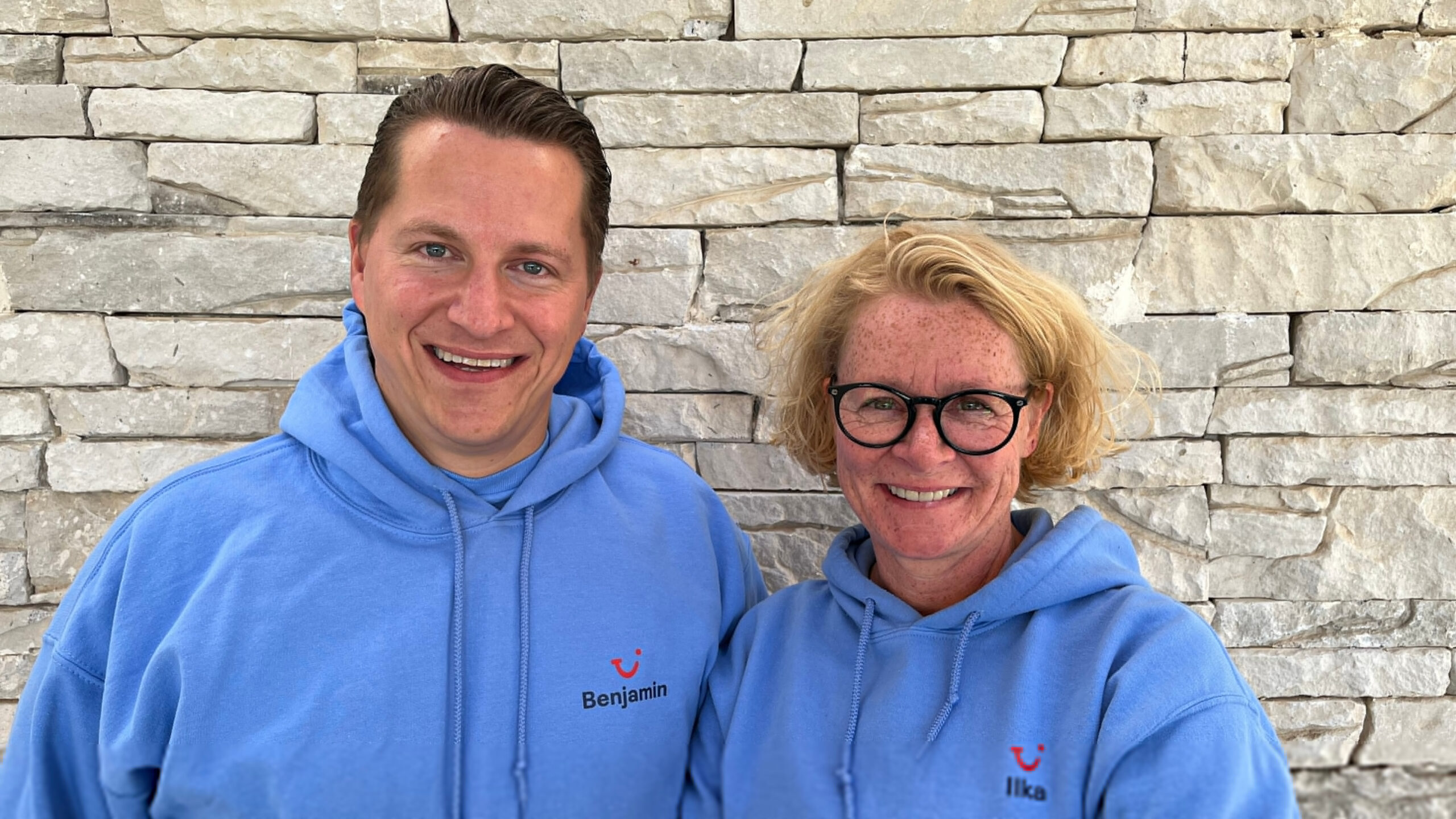 Ilka Lauenroth, Direktorin Vertrieb & Franchise und der neue TUI Deutschland Chef Benjamin Jacobi