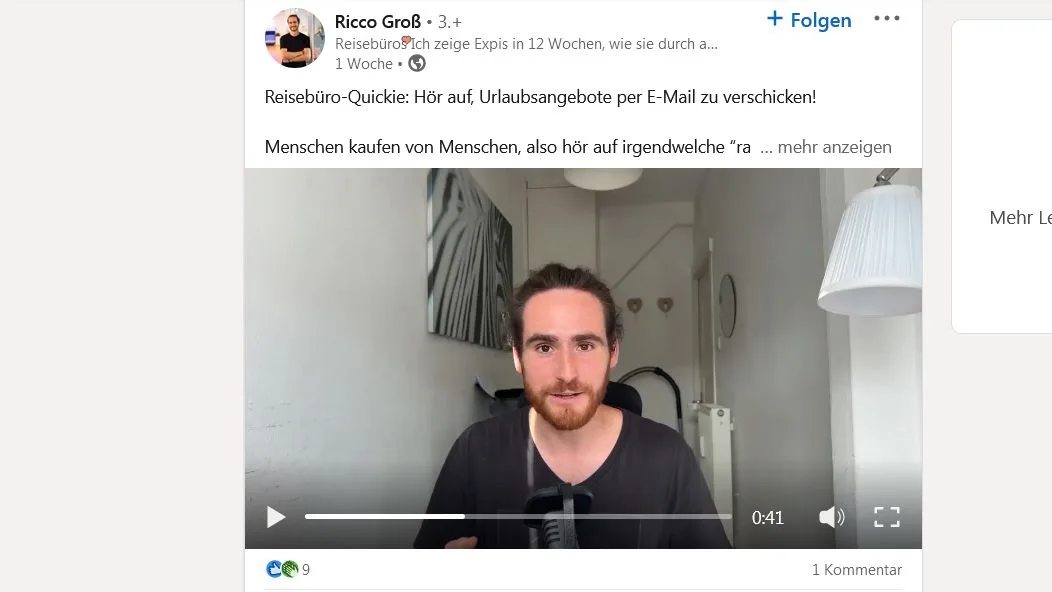 5854c73f358a-Screenshot-20230822-Reisebuero-quickie-Gross-Ricco-Screenshot-LinkedIn Reisebüro Quickie Groß Ricco Screenshot Linkedin