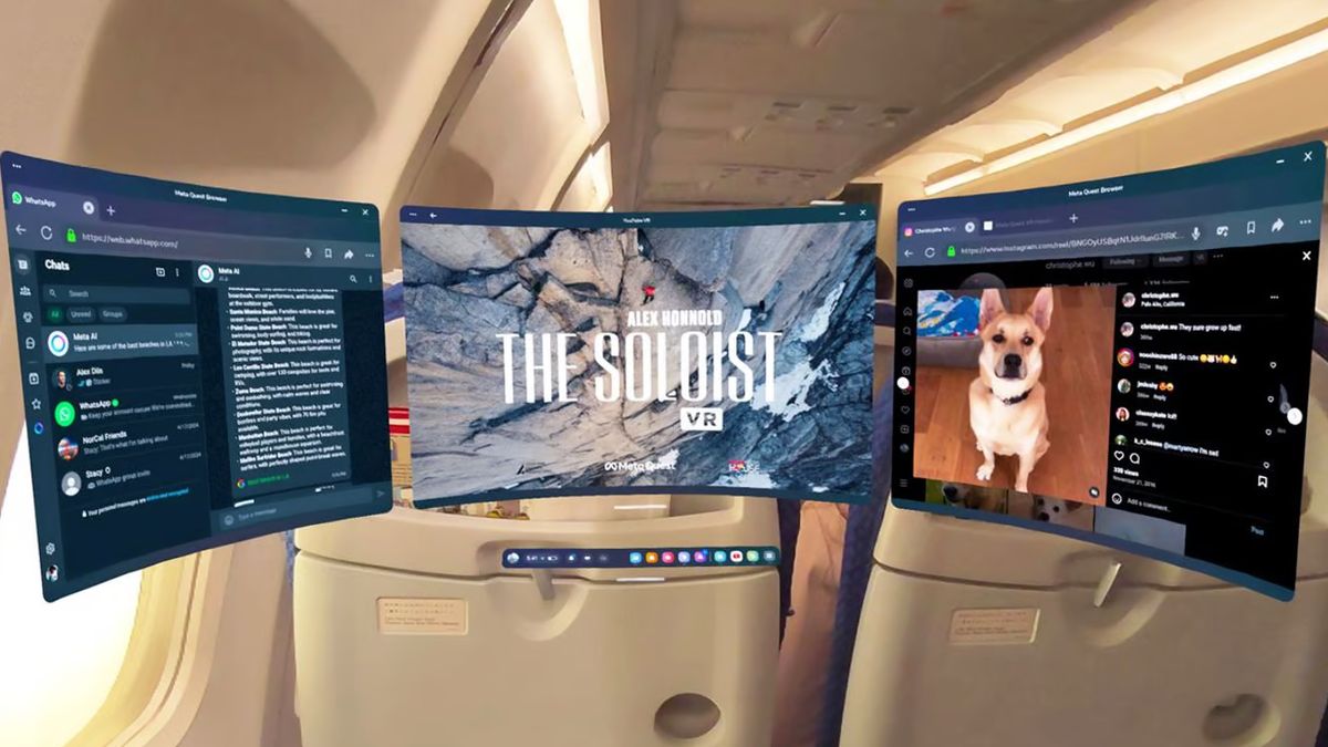 Lufthansa Meta VR Foto Meta
