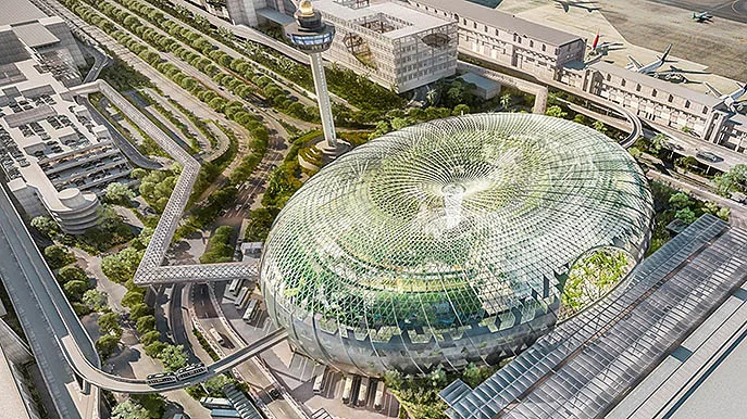 Singapur Jewel Changi Airport Singapur Changi Airport