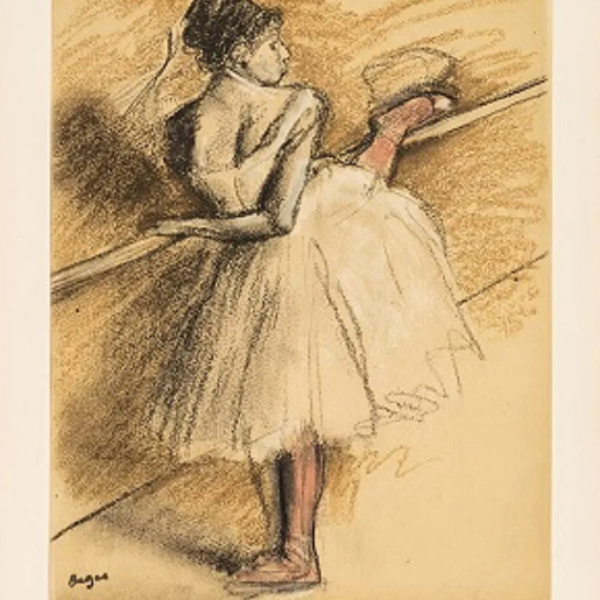 Degas Danse Dessin MSC Cruises Zeichnung von Edgar Degas