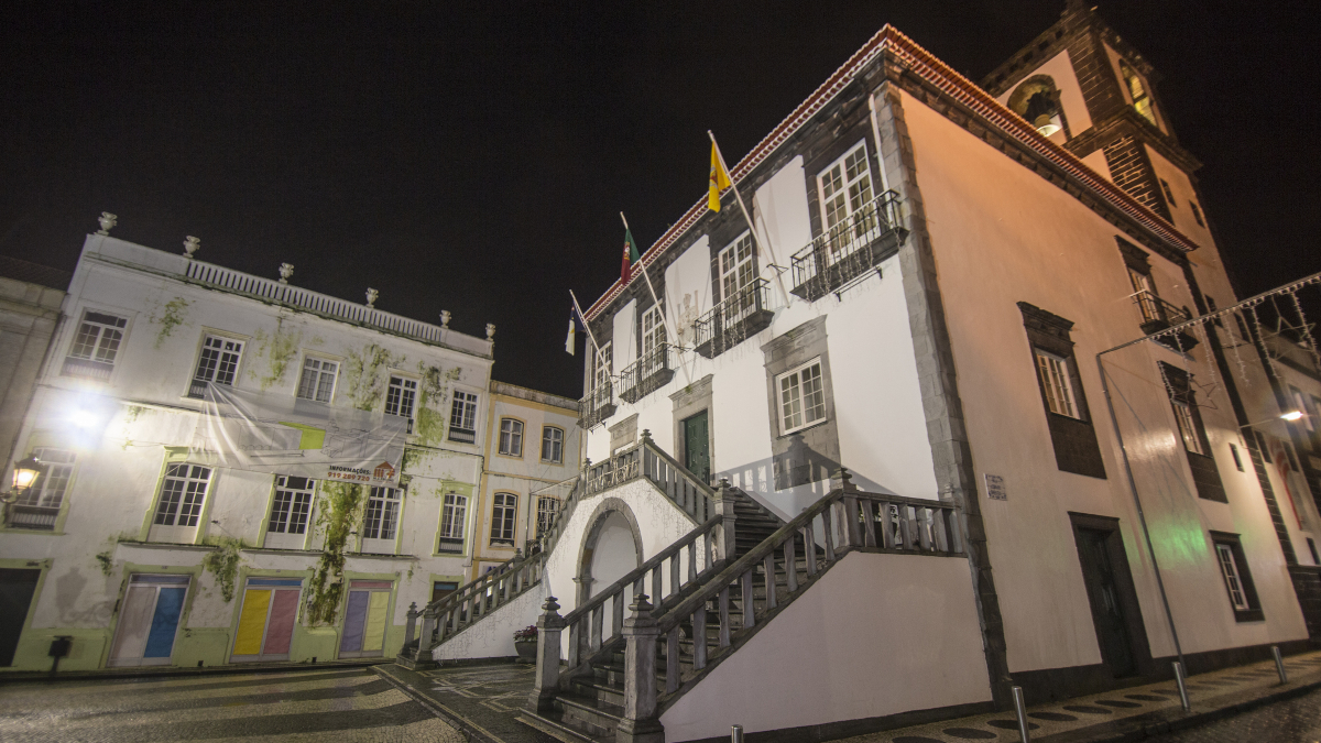 Portugal Azoren Sao Miguel Teatro Micaelense