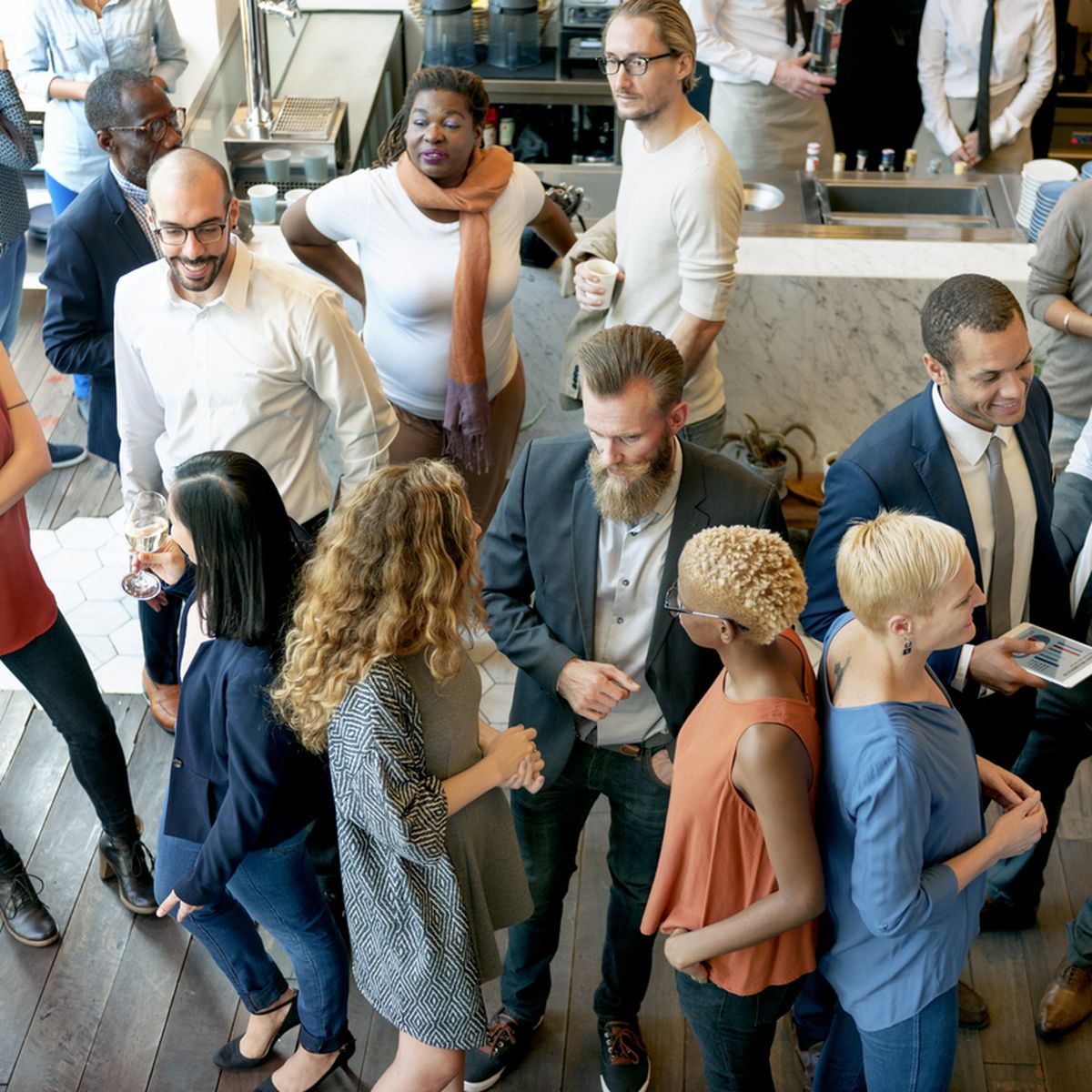 Networking Foto iStock Rawpixel
