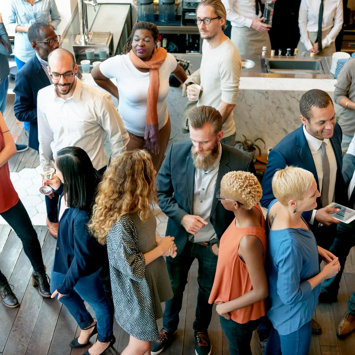 Networking Foto iStock Rawpixel