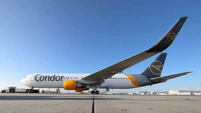 Condor Boeing 767-300 neues Leitwerk Condor Boeing 767