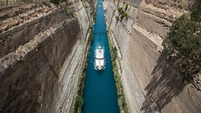 Griechenland Kanal von Korinth Foto iStock Aleksandr Gridnev Griechenland Kanal von Korinth Foto iStock Aleksandr Gridnev