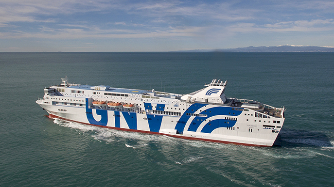 GNV Fähre Sardinien Foto GNV Ferries