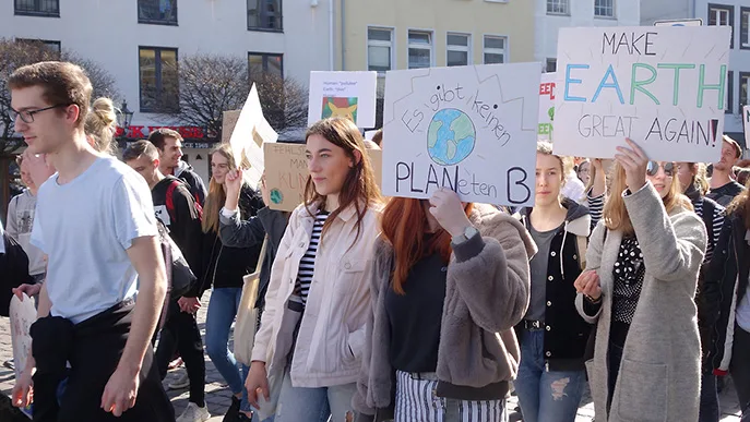 Klimaschutz fridays for future symbol foto iStock We-Ge Klimaschutz fridays for future symbol foto iStock We-Ge