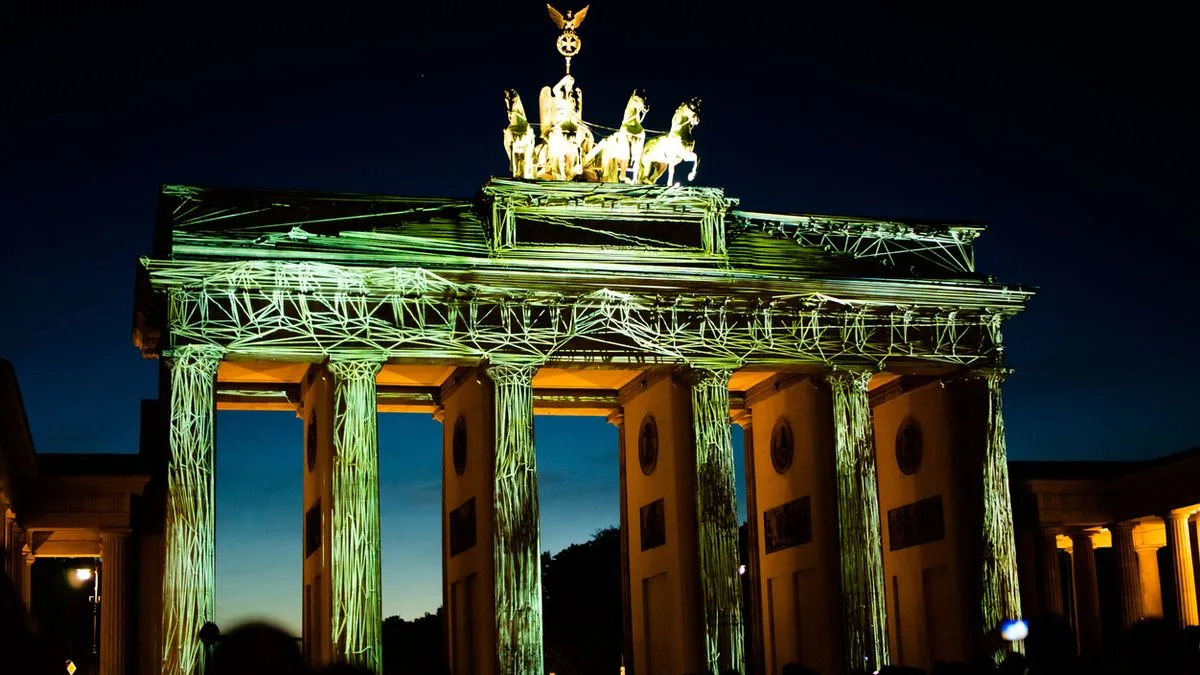 Brandenburger Tor Berlin Festival der Lichter Brandenburger Tor Berlin Festival der Lichter