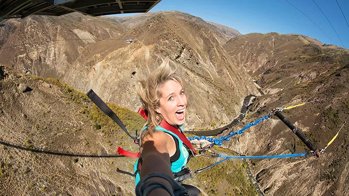 Neuseeland Nevis-Swing Foto Bungy Neuseeland Nevis-Swing Foto Bungy