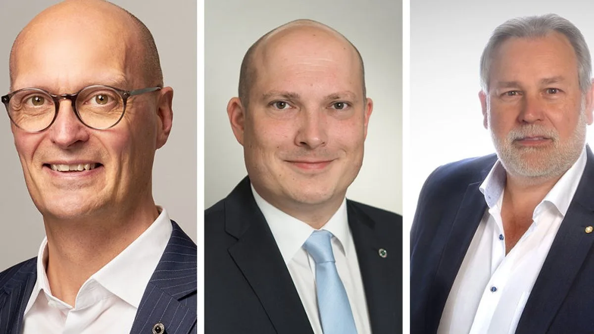 Steigenberger GMs Peter Mikkelsen, Daniel Hunger, Peter Martin Fot Steigenberger Hotels Steigenberger GMs Peter Mikkelsen, Daniel Hunger, Peter Martin Foto Steigenberger Hotels