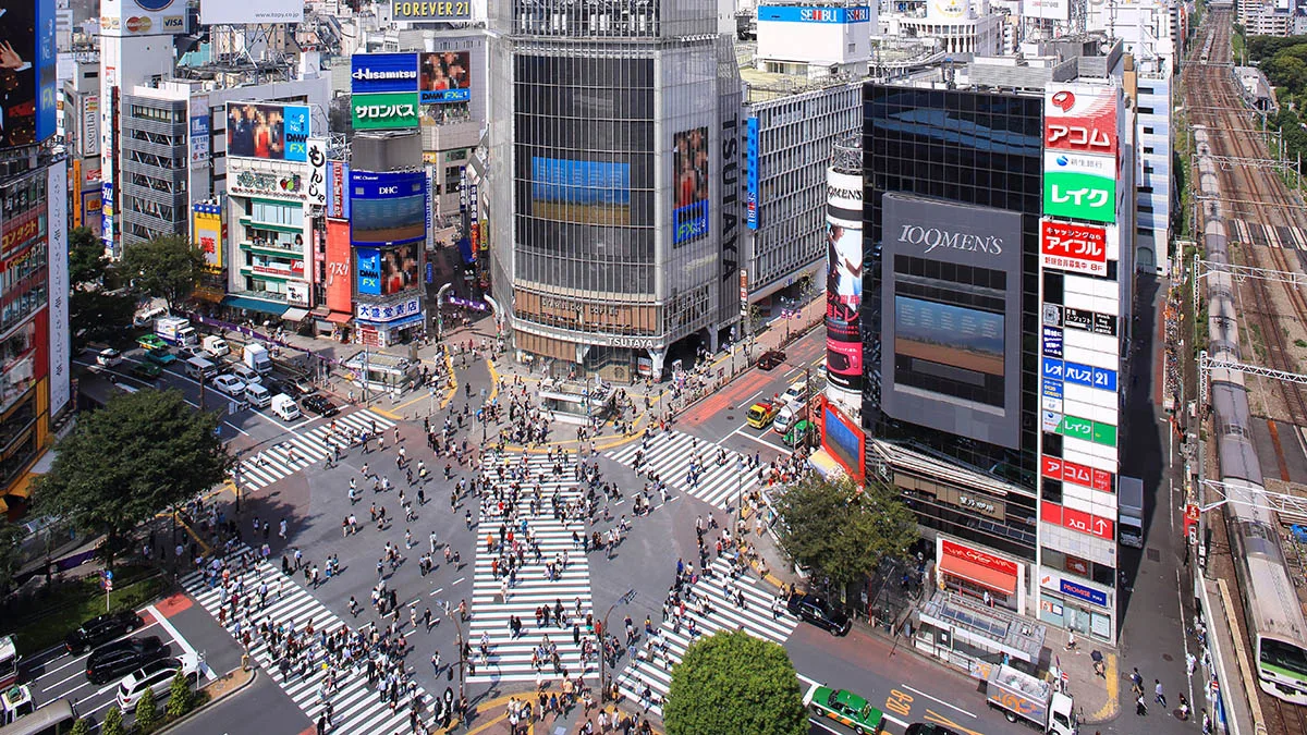 Japan Tokio Shibuya Crossing Tokyo Convention & Visitors Bureau Japan Tokio Shibuya Crossing Tokyo Convention & Visitors Bureau