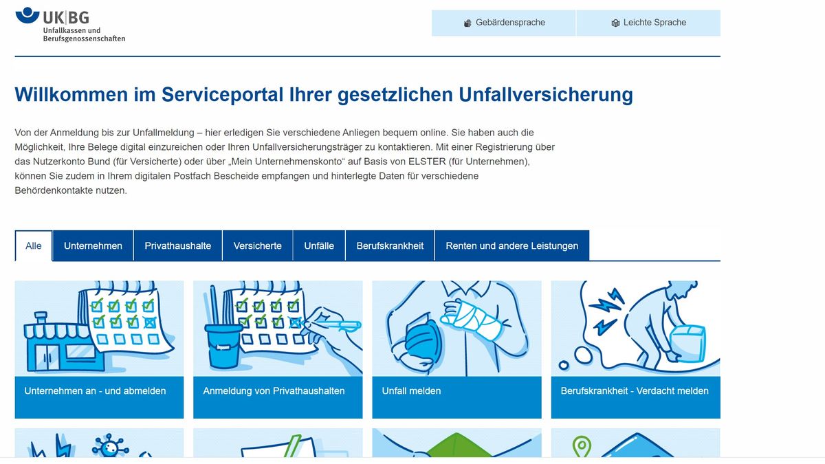 BGN Serviceportal Foto BGN