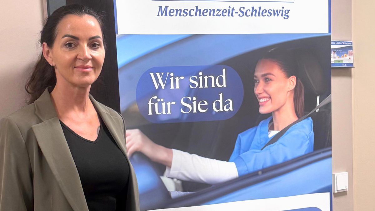 Sandra Lenz-Sense ist vor rund 20 Jahren von der Krankenpflege in die Altenpflege gewechselt