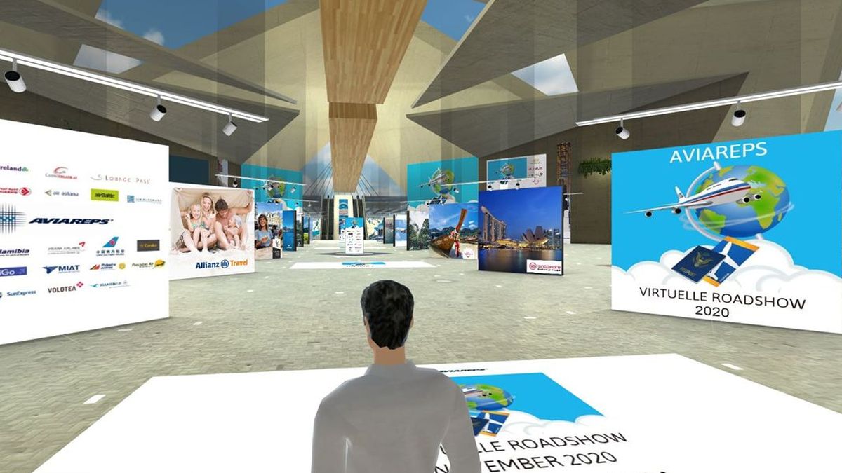 AVIAREPS DACH Virtual Roadshow Grafik Aviareps