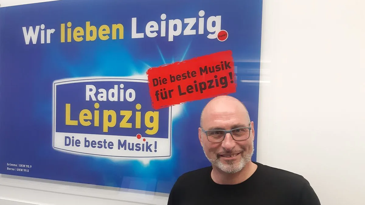 Mario Krug bei radio Leipzig Foto LMX Mario Krug LMX CCO bei Radio Leipzig Foto LMX